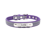 Personalized Dog Collar Gift for Dog Lovers, Engraved Name