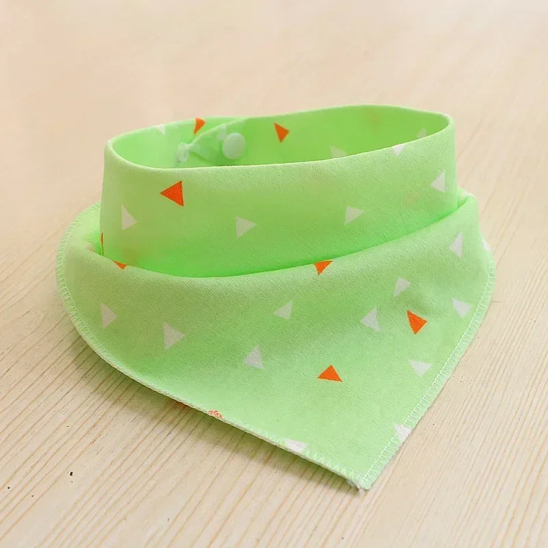 Cute Printed Dog Bandana, Soft Cotton Kerchief for Dogs and Cats