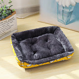 Bolster Dog Bed with Non-Slip Base for Small to Large Dogs