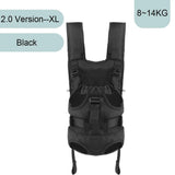 Front or Back Motorcycle Dog Carrier with Anti-Escape Zipper Lock