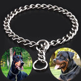 Stainless Steel Choke Chain Collar for Dog Training, 6 Sizes