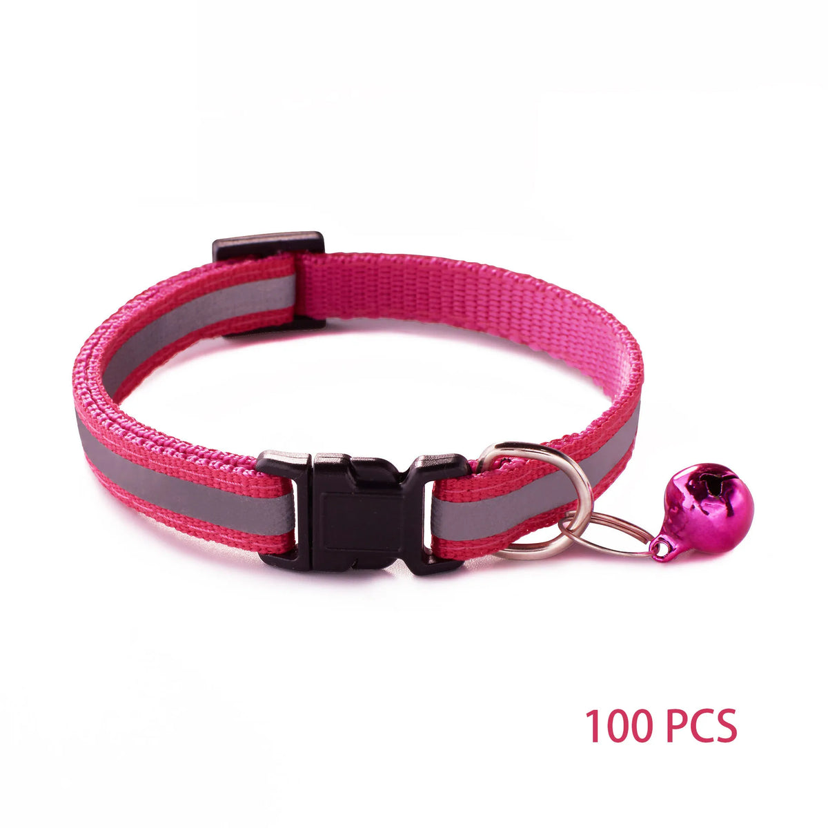 Adjustable Puppy Collar with Small Bell, 7.5 to 12.6 in