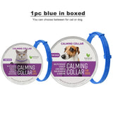 Waterproof Dog Calming Collar, 60-Day Adjustable Collar for All Sizes