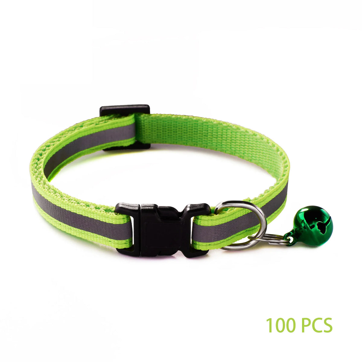 Adjustable Puppy Collar with Small Bell, 7.5 to 12.6 in