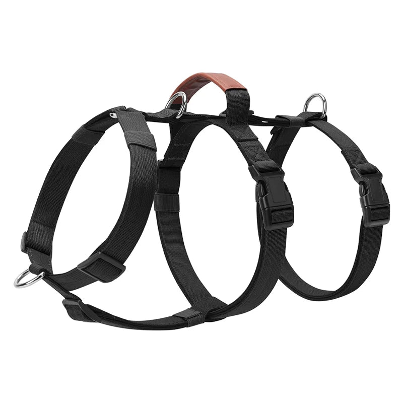 Three-Strap Escape Resistant Harness for Medium and Large Dogs