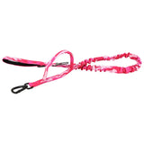 Two Handle Tactical Dog Leash with Shock Absorbing Bungee