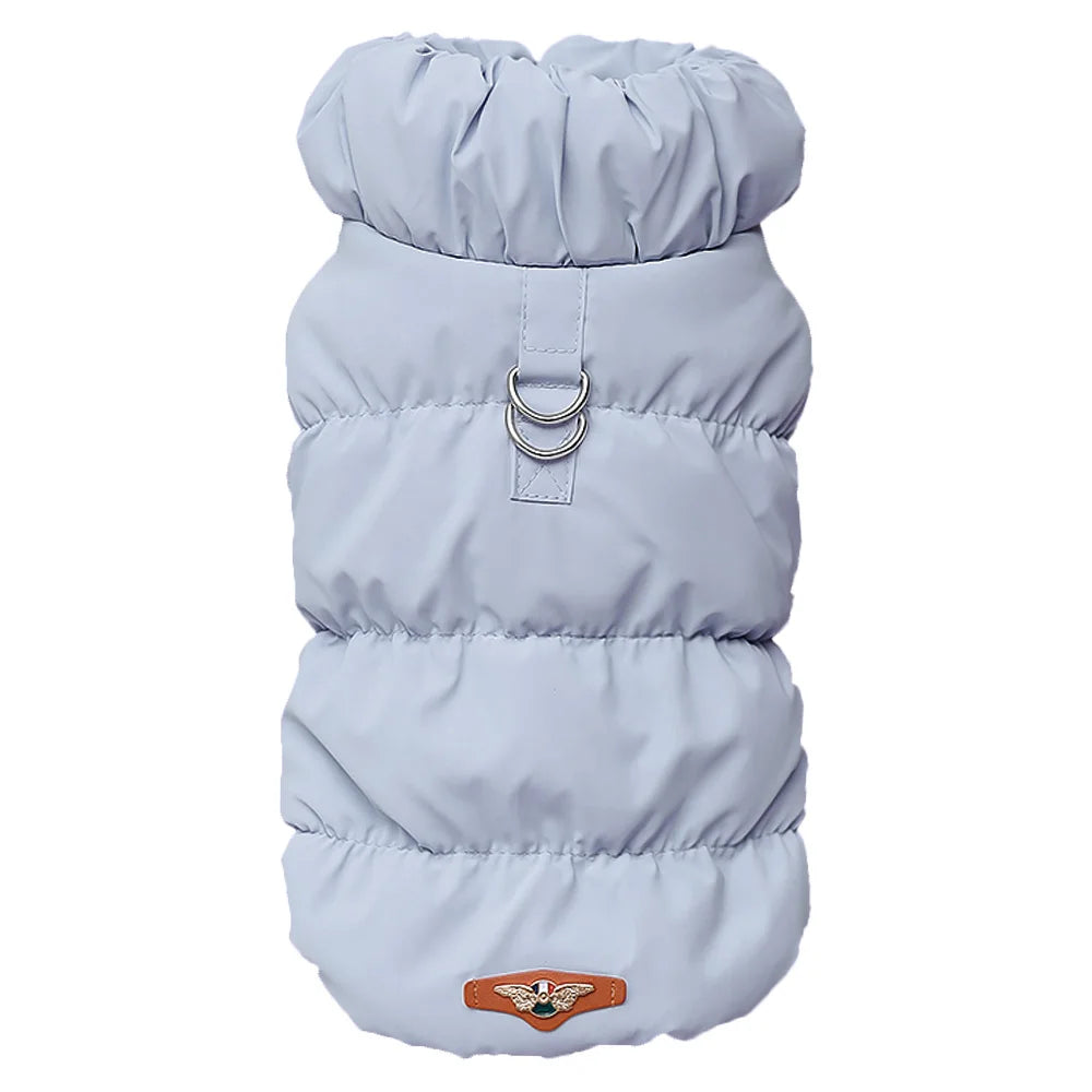 Padded Dog Winter Coat for Small and Medium Dogs, Windproof
