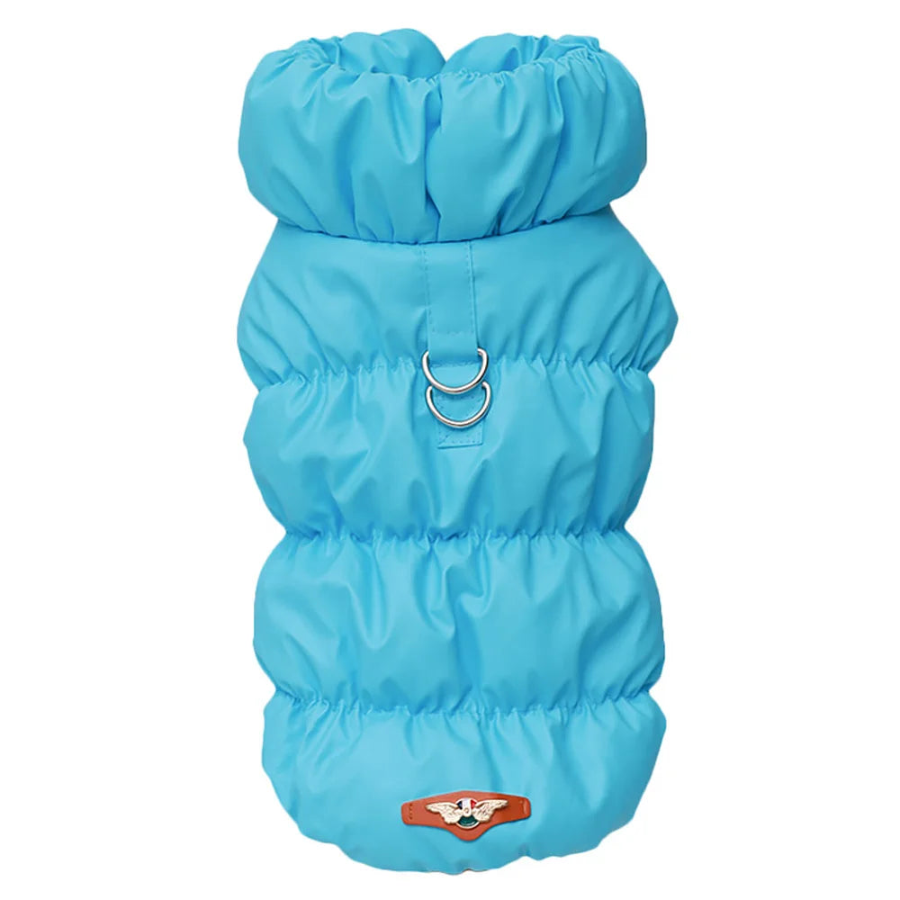 Padded Dog Winter Coat for Small and Medium Dogs, Windproof