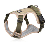 Padded Reflective Dog Harness Vest with Quick-Release Buckles