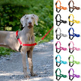 Front Clip No Pull Dog Harness, Adjustable Nylon Strap Harness
