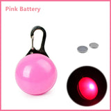 LED Dog Collar Light Pendant with 3 Modes, 6 Colors