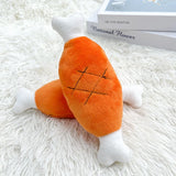 Plush Sleeping Duck Dog Toy with Duck Sound