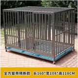 Heavy Duty Metal Dog Kennel in 15 Sizes for Small to Large Dogs