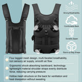 Front or Back Motorcycle Dog Carrier with Anti-Escape Zipper Lock
