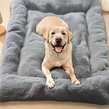 Plush Dog Crate Pad and Sofa Bed, Ultra Soft Pet Mat