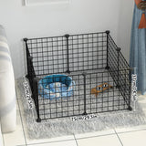 DIY Wire Mesh Dog Fence Panels, Modular Pet Barrier