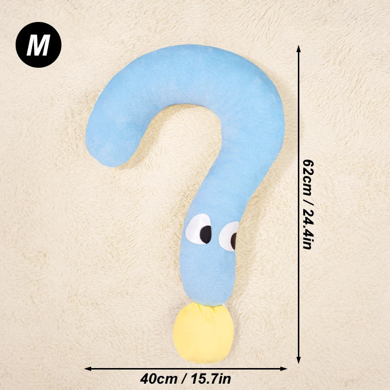 Question Mark Dog Pillow, Cute Plush Headrest for Pets