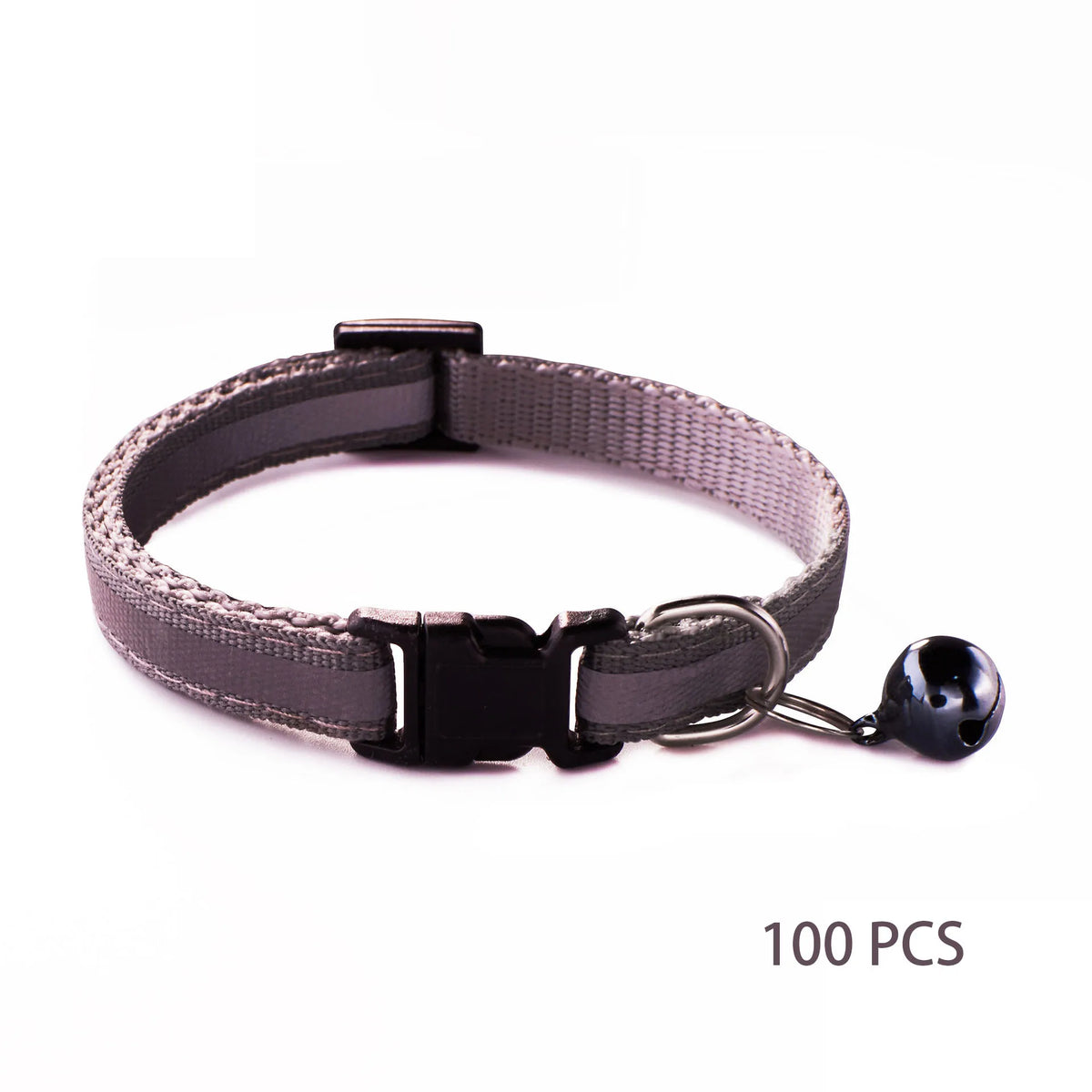 Adjustable Puppy Collar with Small Bell, 7.5 to 12.6 in