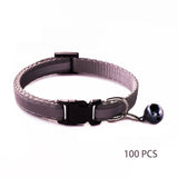Adjustable Puppy Collar with Small Bell, 7.5 to 12.6 in