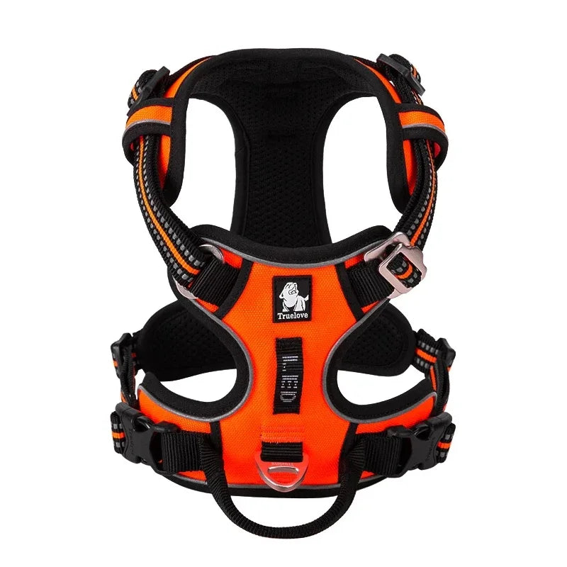 No Pull Dog Harness with Front Clip, Reflective and Padded