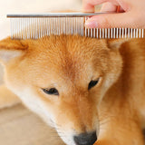 Stainless Steel Dog Grooming Comb, 6.3 or 7.5 Inch