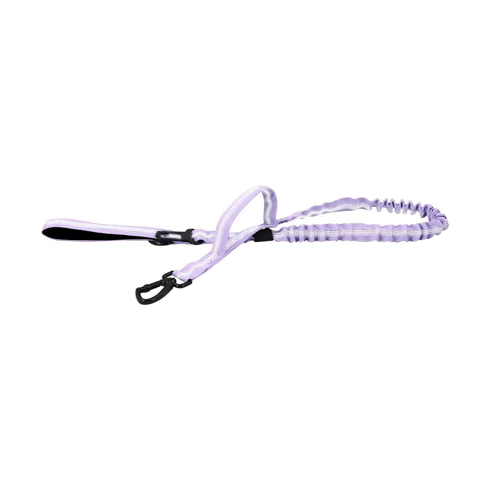 Two Handle Tactical Dog Leash with Shock Absorbing Bungee
