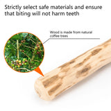 Natural Coffee Wood Dog Chew Stick in 6 Sizes