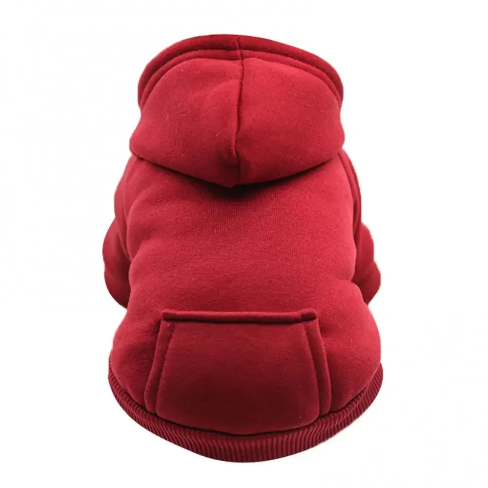 Dog Hoodie Sweatshirt for Small Dogs with Back Pocket