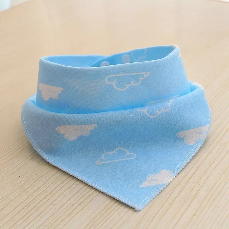 Cute Printed Dog Bandana, Soft Cotton Kerchief for Dogs and Cats