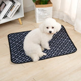 Washable Dog Pee Pad, Reusable Puppy Training Mat with Non-Slip Back