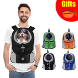 Dog Motorcycle Carrier Backpack for Small Dogs, Head-Out Design
