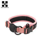 Reflective AirTag Dog Collar with Breakaway Buckle, Lightweight Nylon