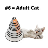 Dog Recovery Cone Collar, Adjustable E-Collar in 9 Sizes