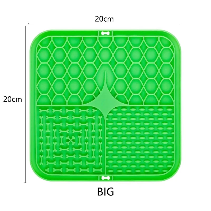 Silicone Lick Mat for Dogs, Slow Feeder Dog Bowls