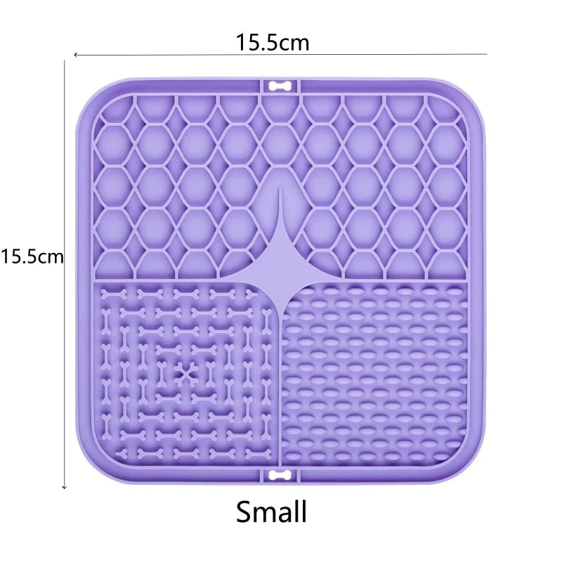 Silicone Lick Mat for Dogs, Slow Feeder Dog Bowls