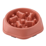 Slow Feeder Dog Bowl with Anti-Slip Base for Fast Eaters