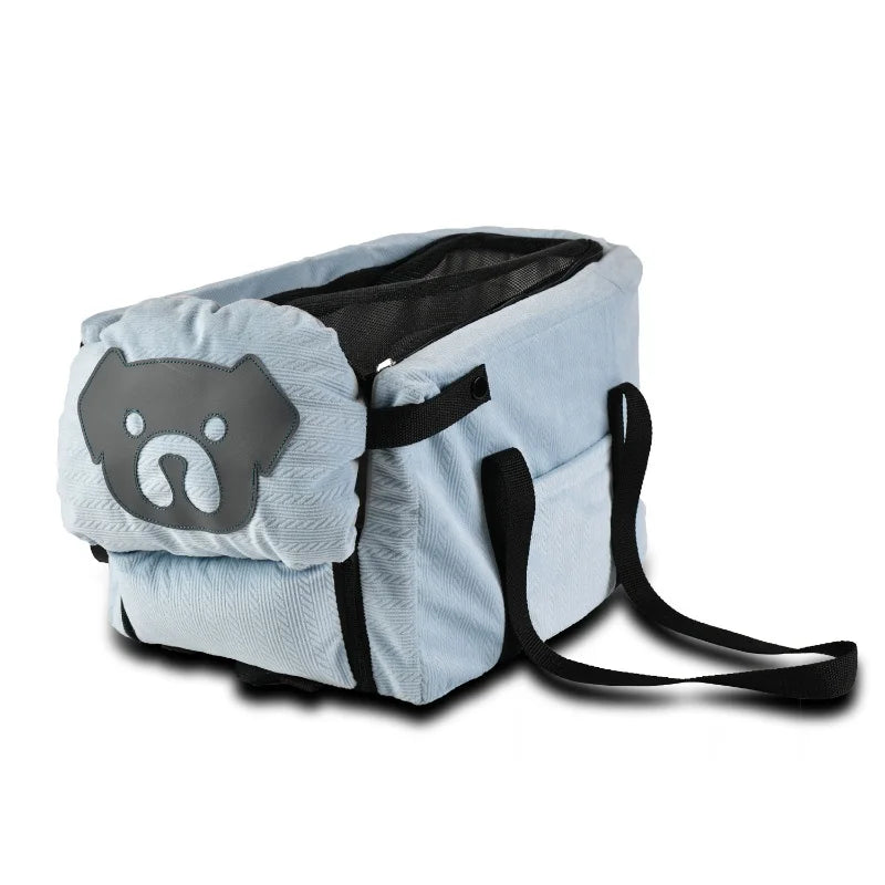 Dog Car Seat and Seat Cover, Booster Basket or Back Seat Hammock