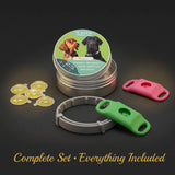 Flea Collar for Dogs with Oil Pendant and 3 Refills, Waterproof