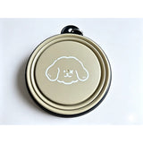 Collapsible Dog Bowl 350ml with Clip for Travel and Walks