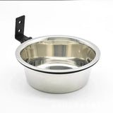 Stainless Steel Hanging Dog Bowl for Cages Dog Feeder