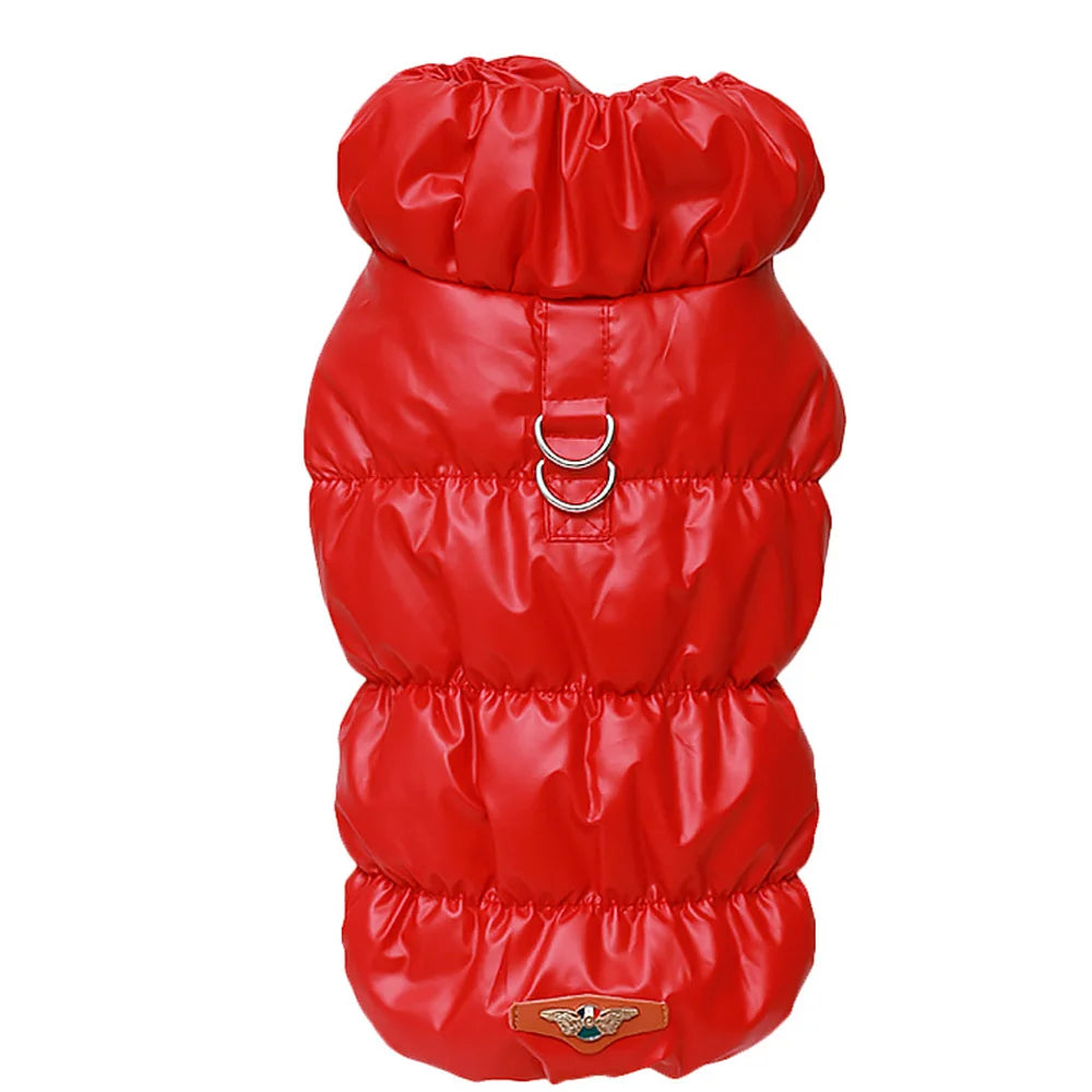 Padded Dog Winter Coat for Small and Medium Dogs, Windproof