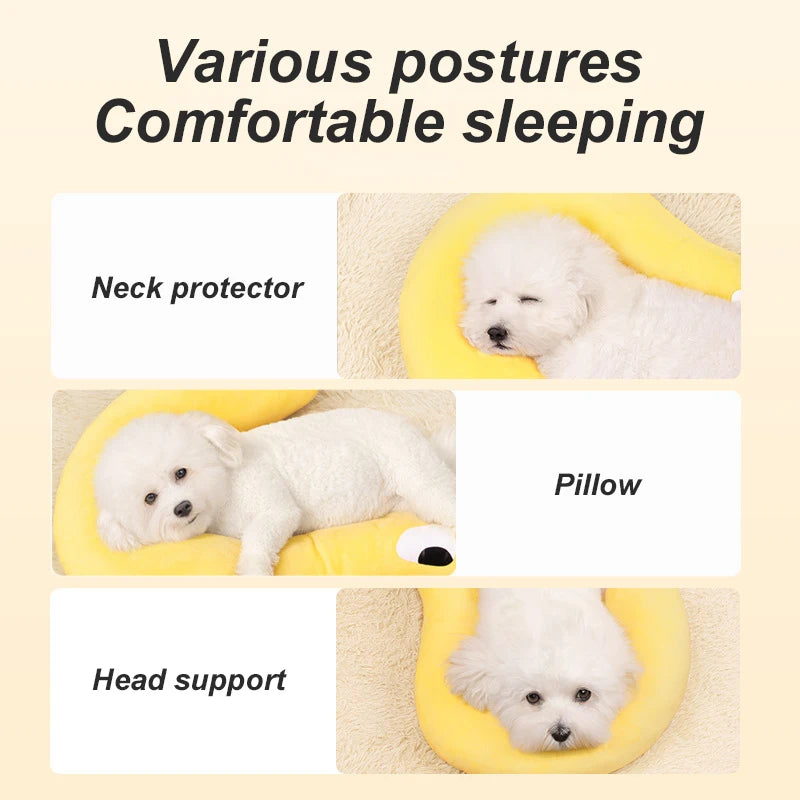 Question Mark Dog Pillow, Cute Plush Headrest for Pets