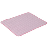 Dog Cooling Mat, Washable Ice Silk Pad for Summer, 5 Sizes