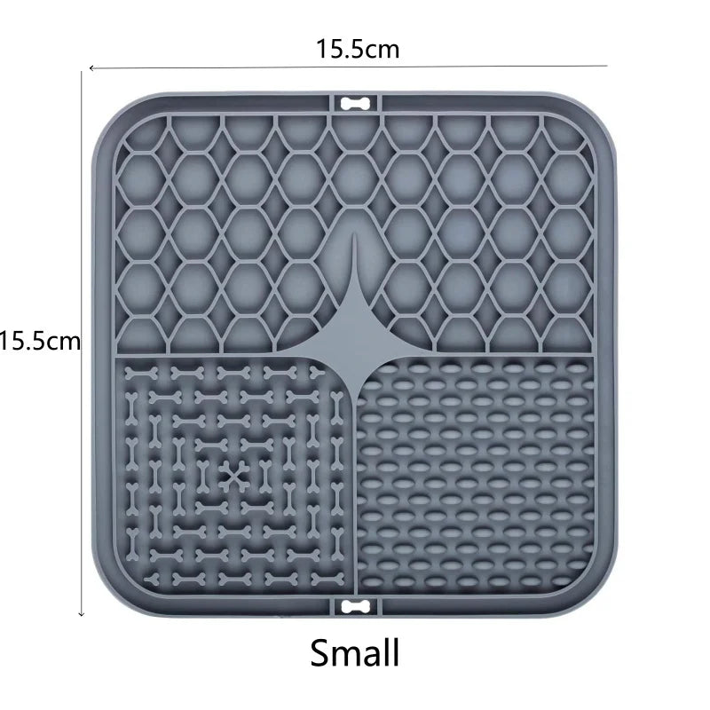 Silicone Lick Mat for Dogs, Slow Feeder Dog Bowls