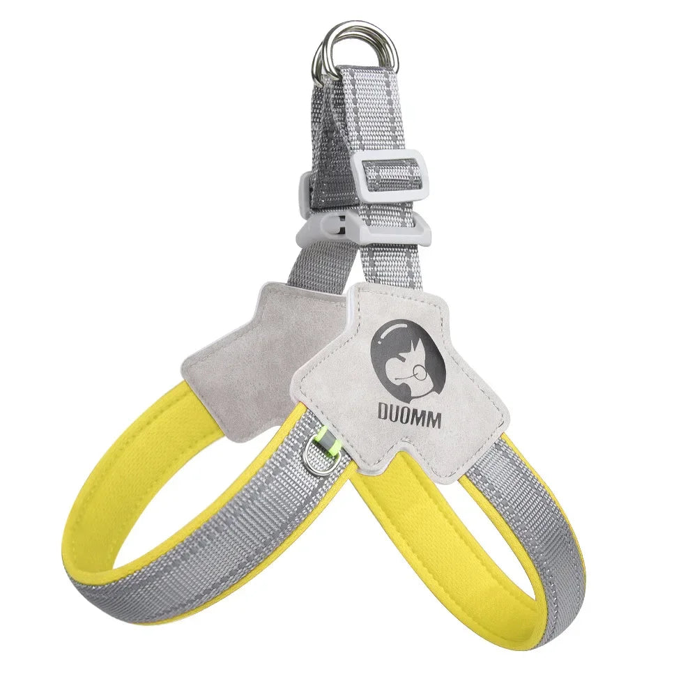 Y-Shaped Dog Harness, Reflective and Padded, Sizes S-XL