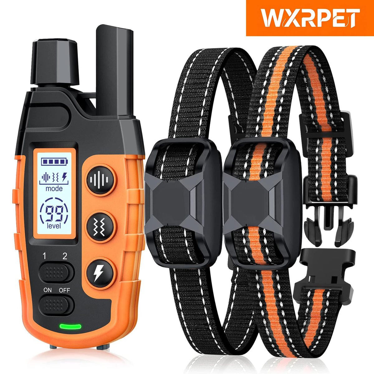 Remote Dog Training Collar with LCD Remote, 1 to 99 Levels