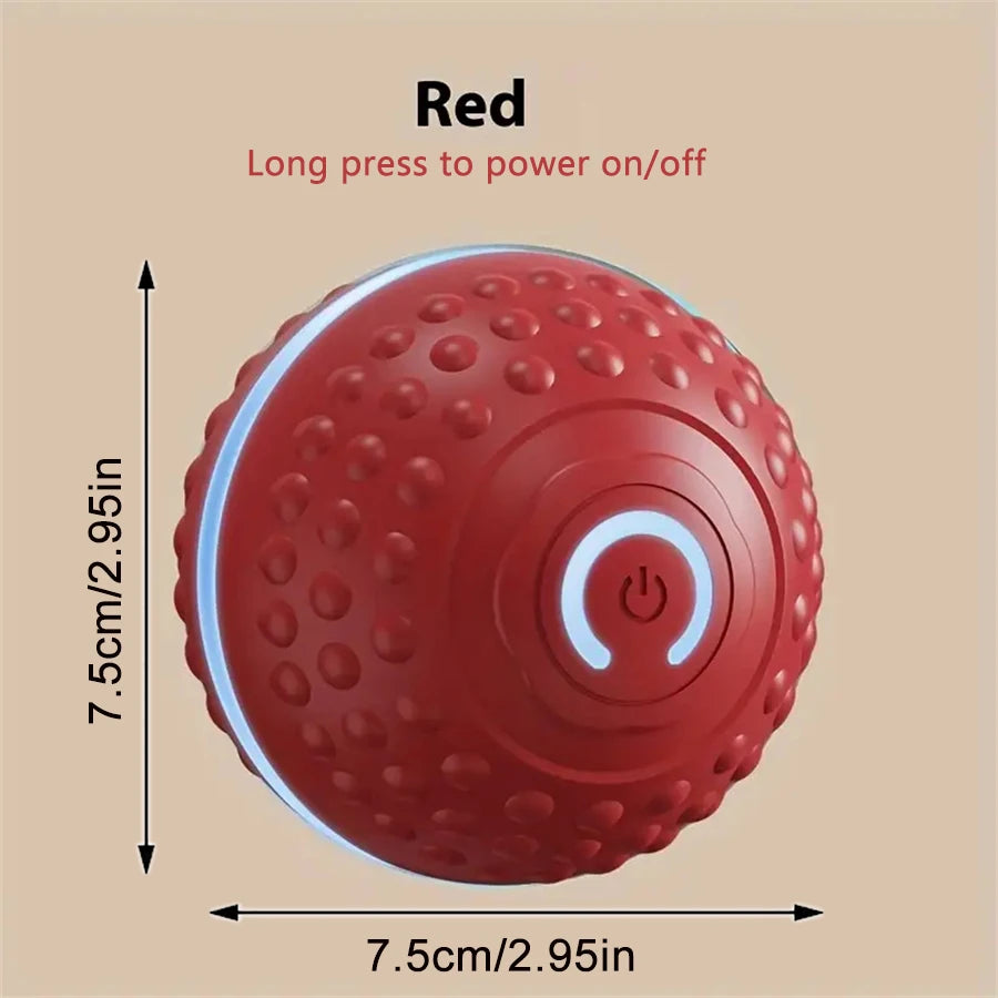 Smart Rolling Dog Ball That Moves on Its Own, USB Rechargeable