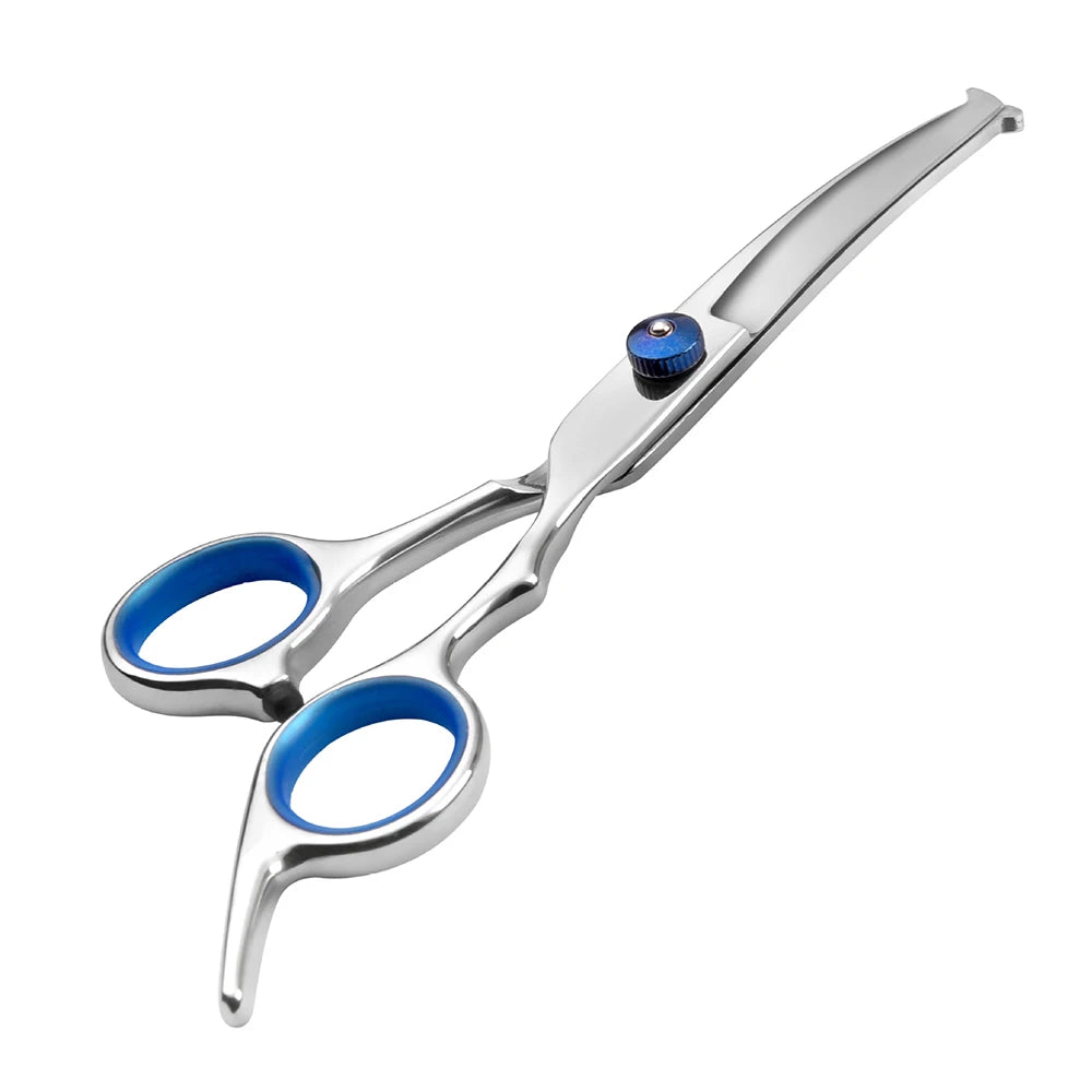 Round Tip Dog Grooming Scissors, 6 Inch Stainless Steel