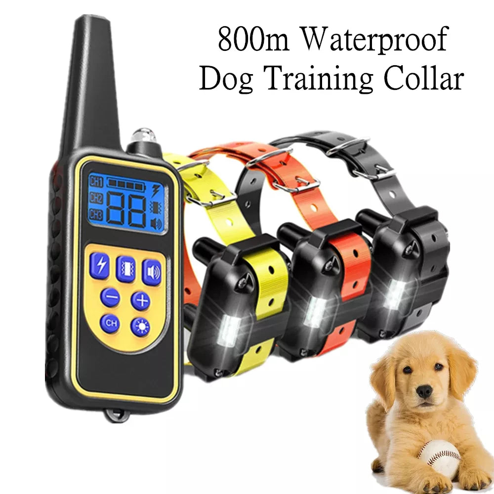 Dog Training Collar with Remote, 1 to 99 Levels, 2600 ft Range