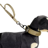 Two Handle Tactical Dog Leash with Shock Absorbing Bungee